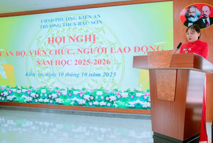 Hội Nghị Cán Bộ, Viên Chức Trường THCS Bắc Sơn: Chung Sức Vì Một Năm Học Bứt Phá