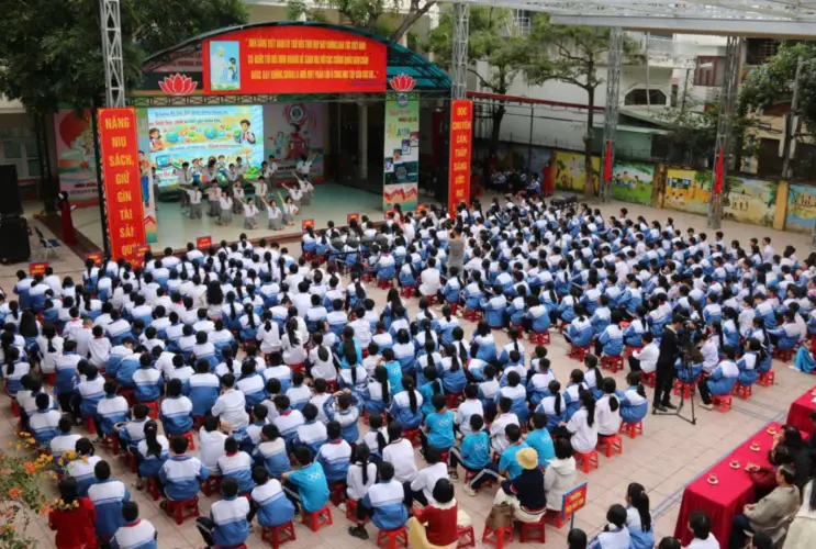 Liên đội THCS Bắc Sơn tổ chức chuyên đề cấp thành phố “Kỹ năng số - Hành trang học đường”