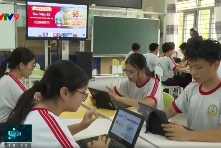 Trường THCS Phan Văn Trị Và Bước Chuyển Mình Trong Văn Hóa Đọc Cùng DLibK12