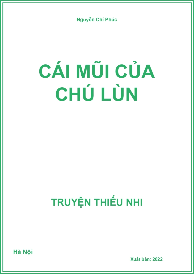 Cái mũi của chú lùn