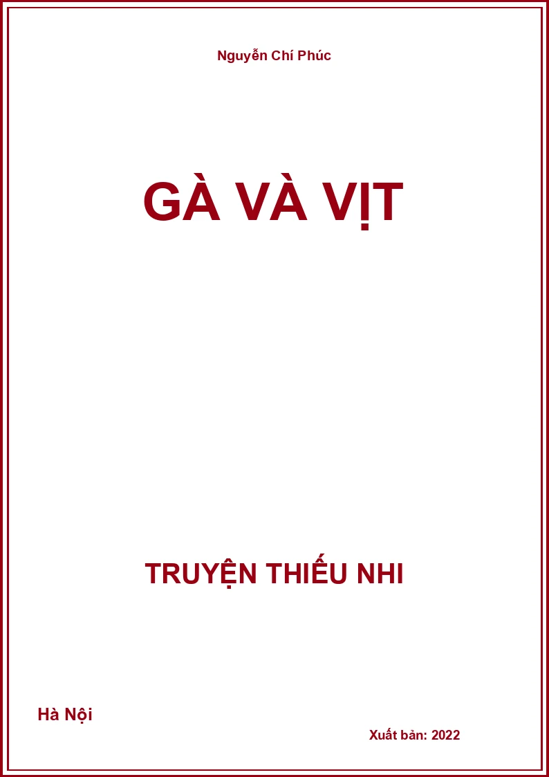 Gà và vịt