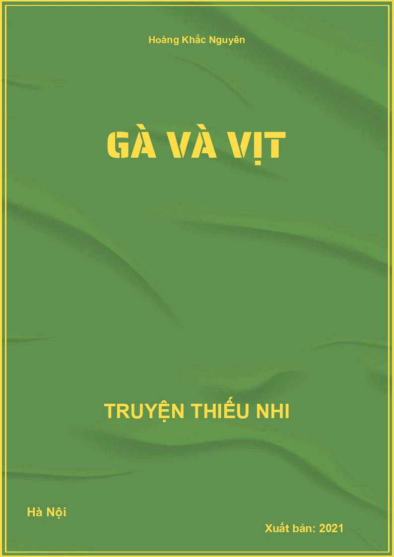 Gà và vịt