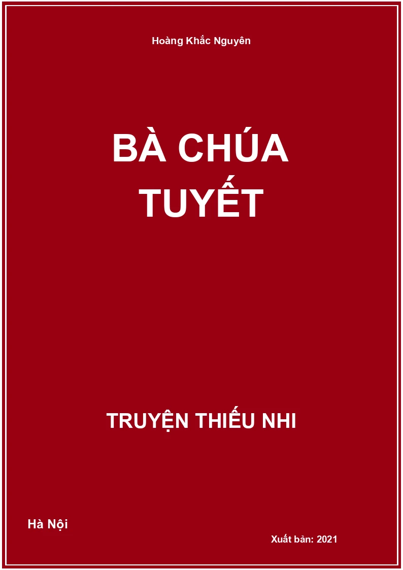 Bà chúa tuyết