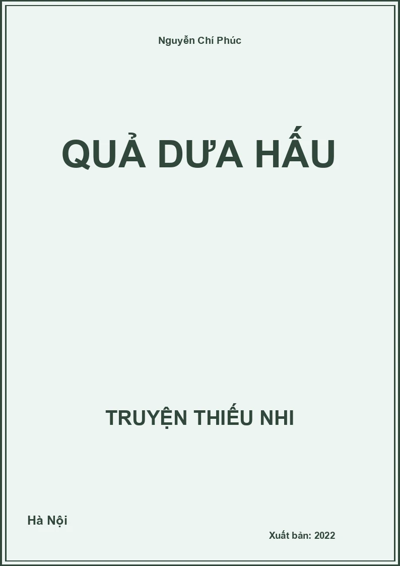 Quả dưa hấu