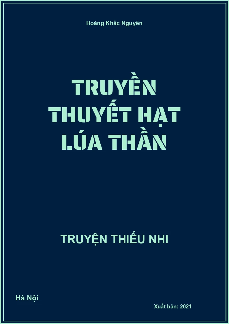 Truyền thuyết hạt lúa thần