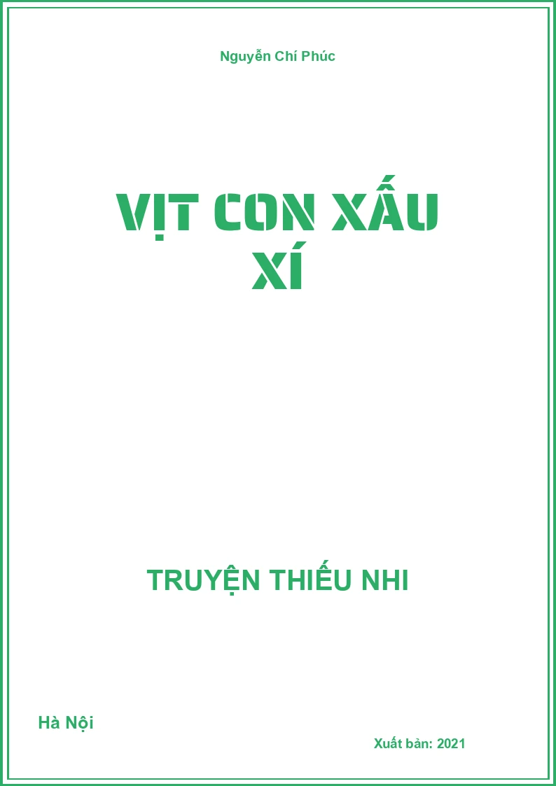 Vịt con xấu xí