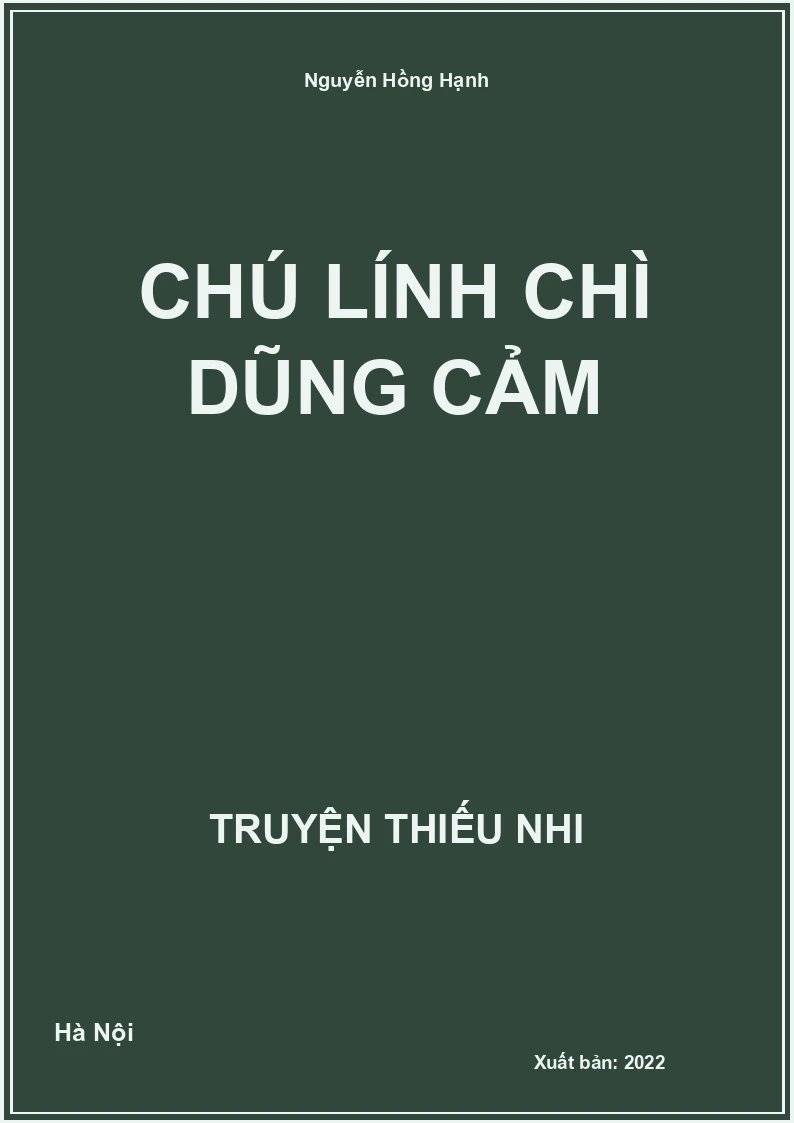 Chú lính chì dũng cảm