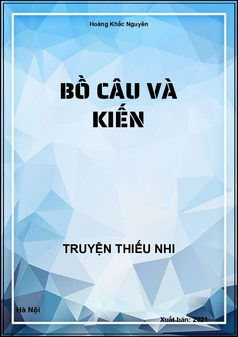 Bồ câu và kiến