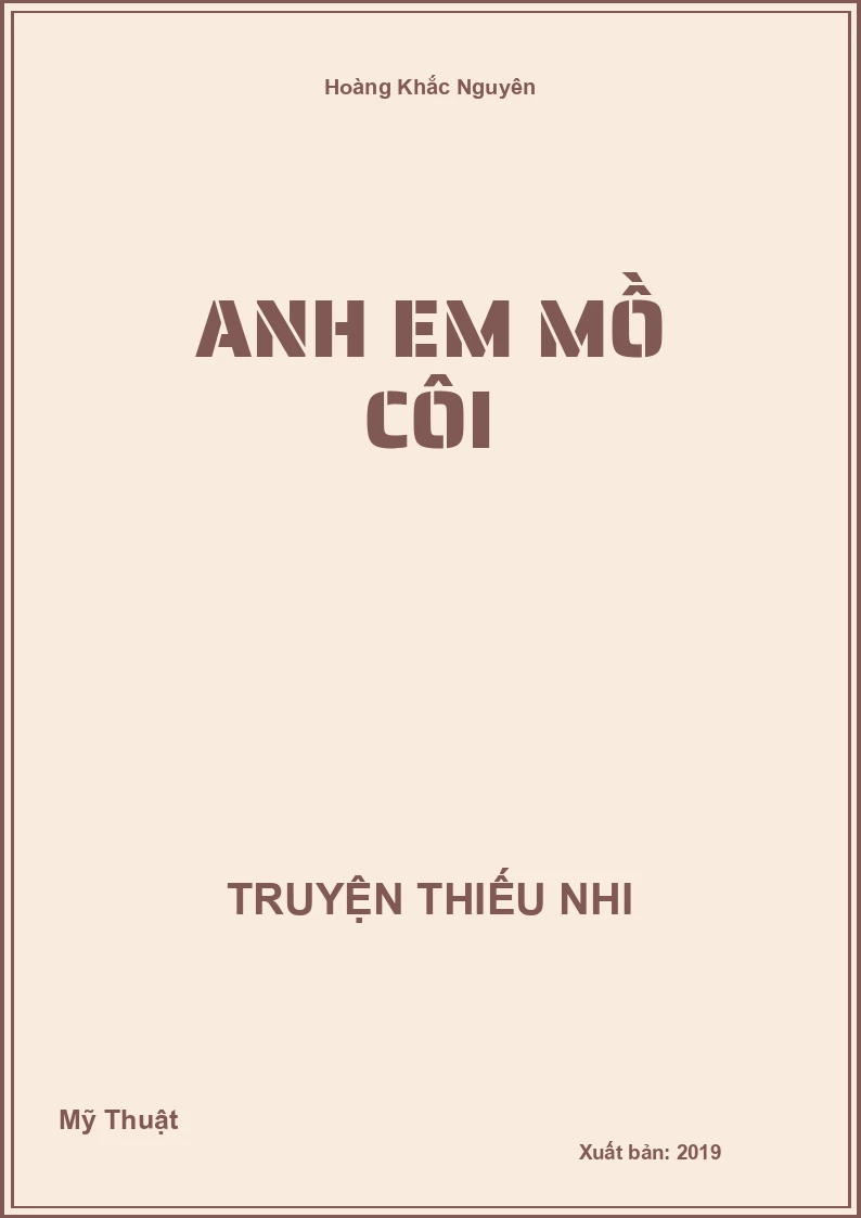 Anh em mồ côi