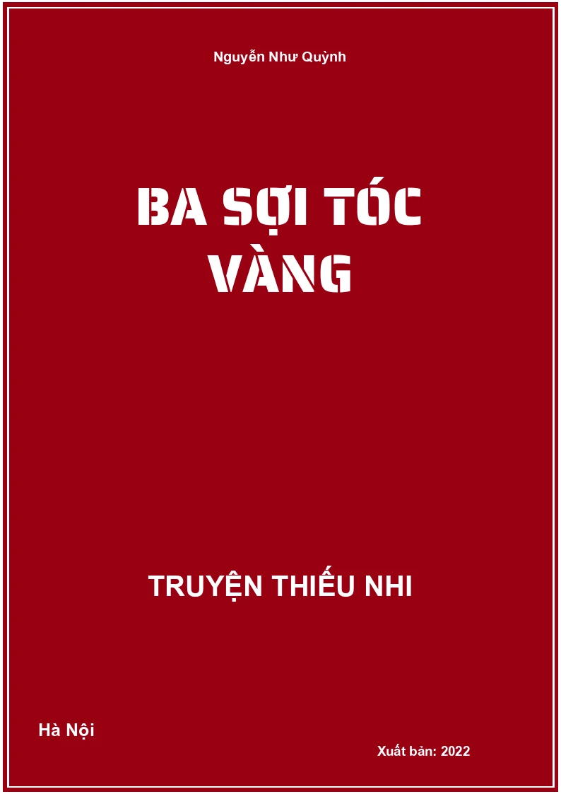 Ba sợi tóc vàng