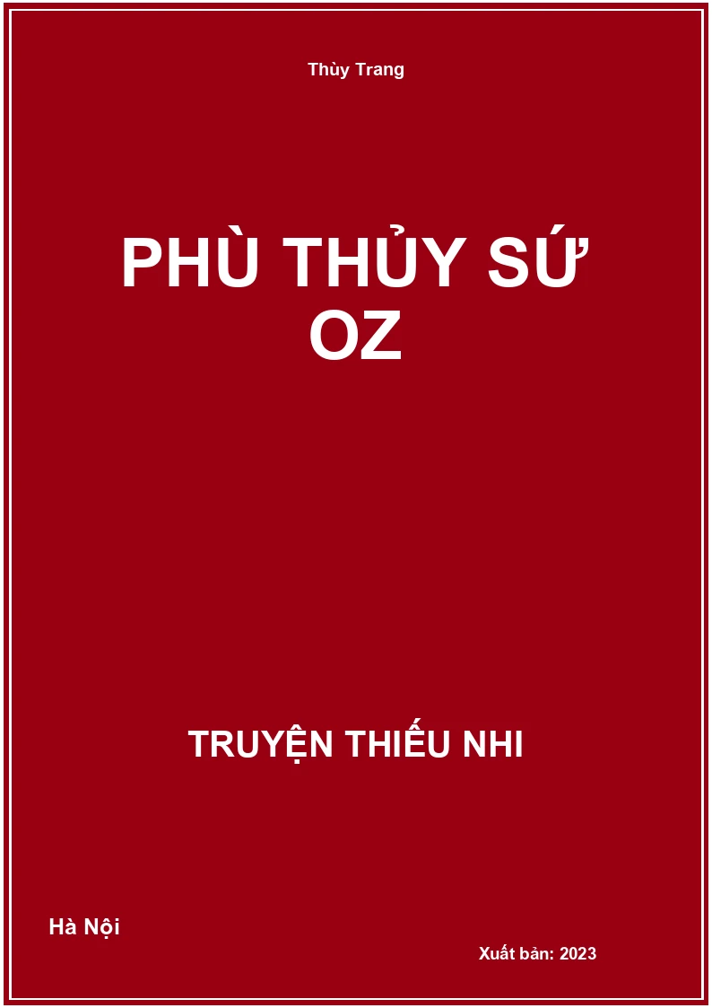 Phù thủy xứ Oz