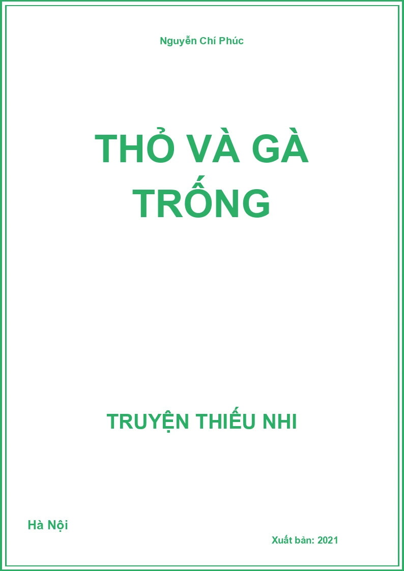 Thỏ và gà trống