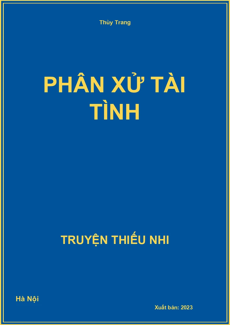 Phân xử tài tình