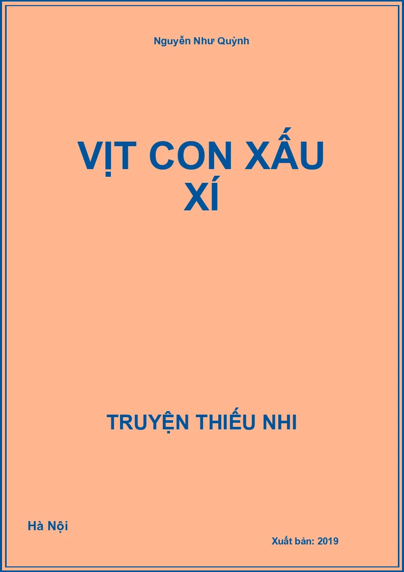 Vịt con xấu xí