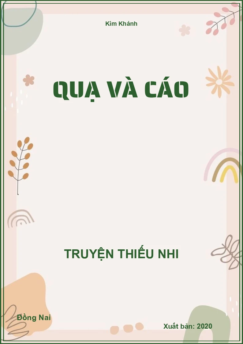 Quạ Và Cáo