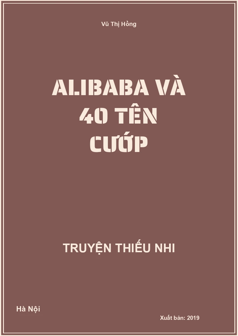 Alibaba và 40 tên cướp