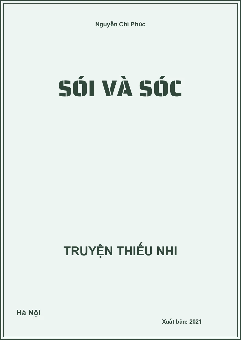 Sói và sóc