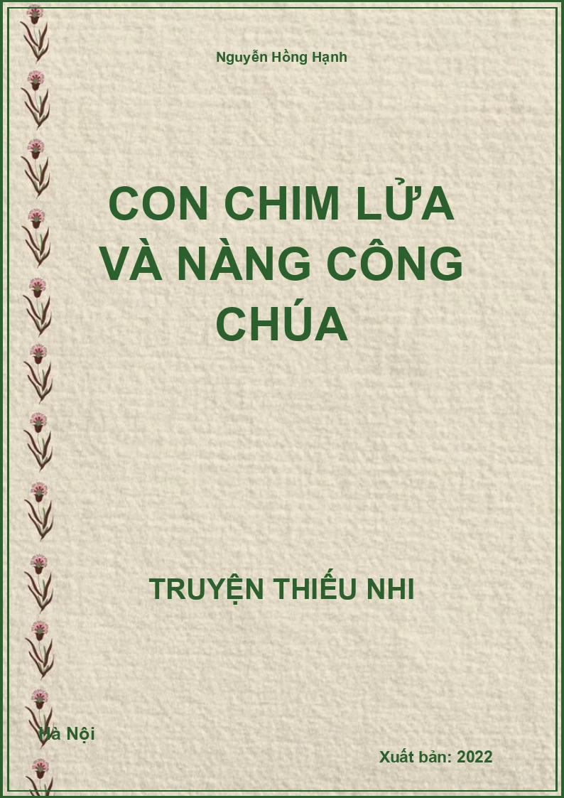 Con chim lửa và nàng công chúa