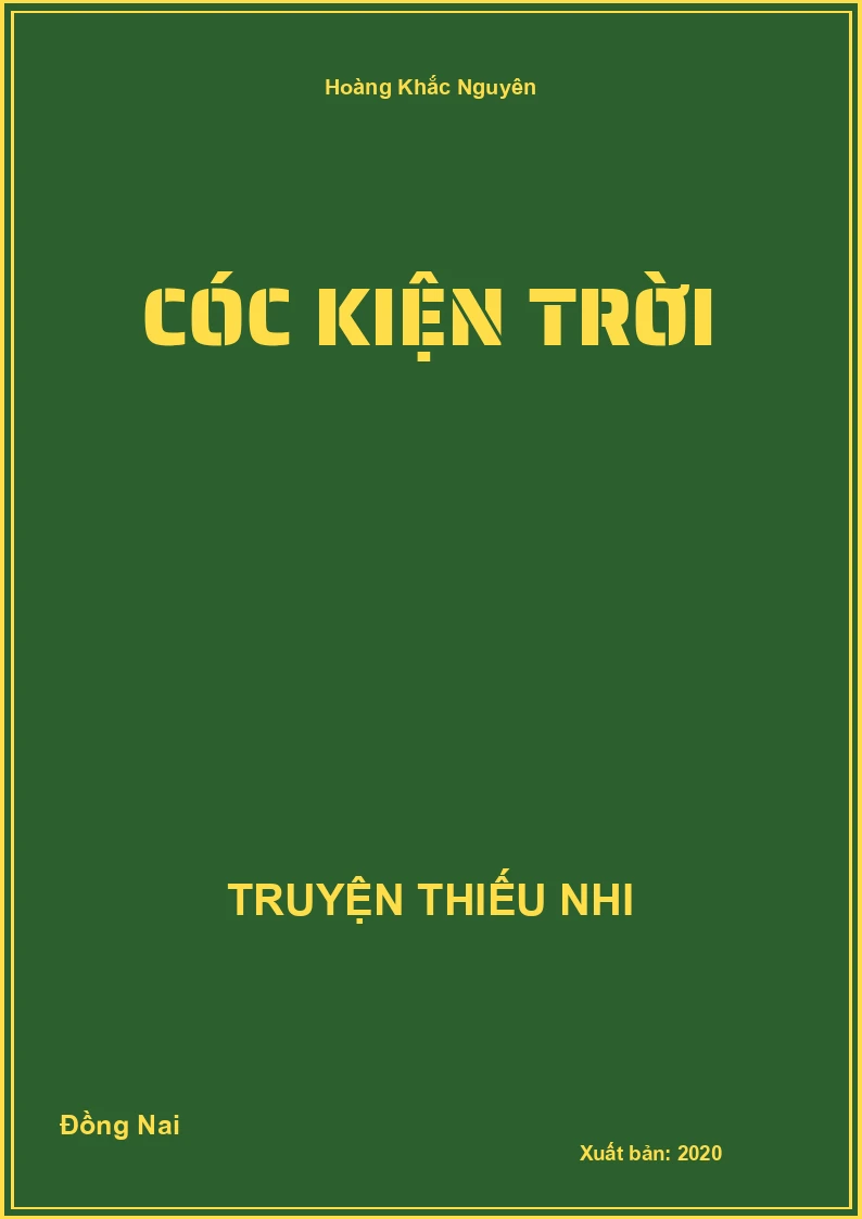 Cóc kiện trời