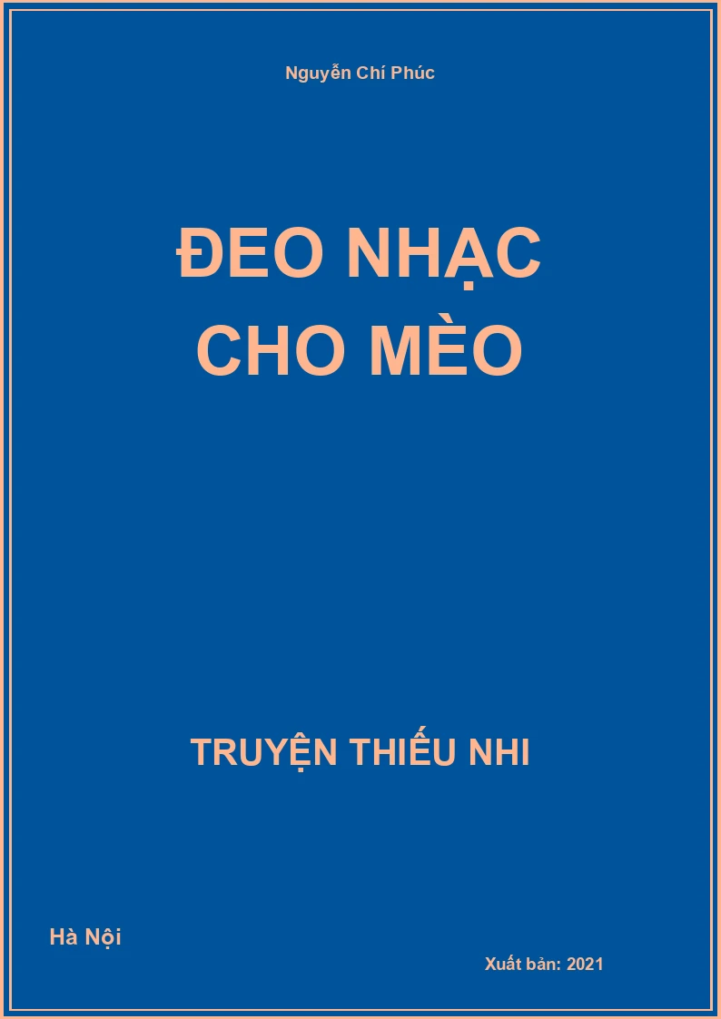 Đeo nhạc cho mèo