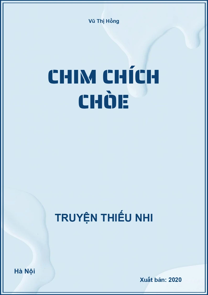 Chim chích chòe
