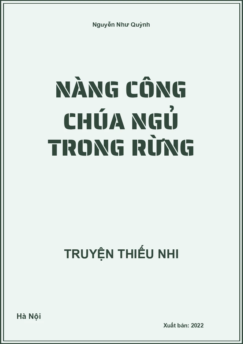Nàng công chúa ngủ trong rừng