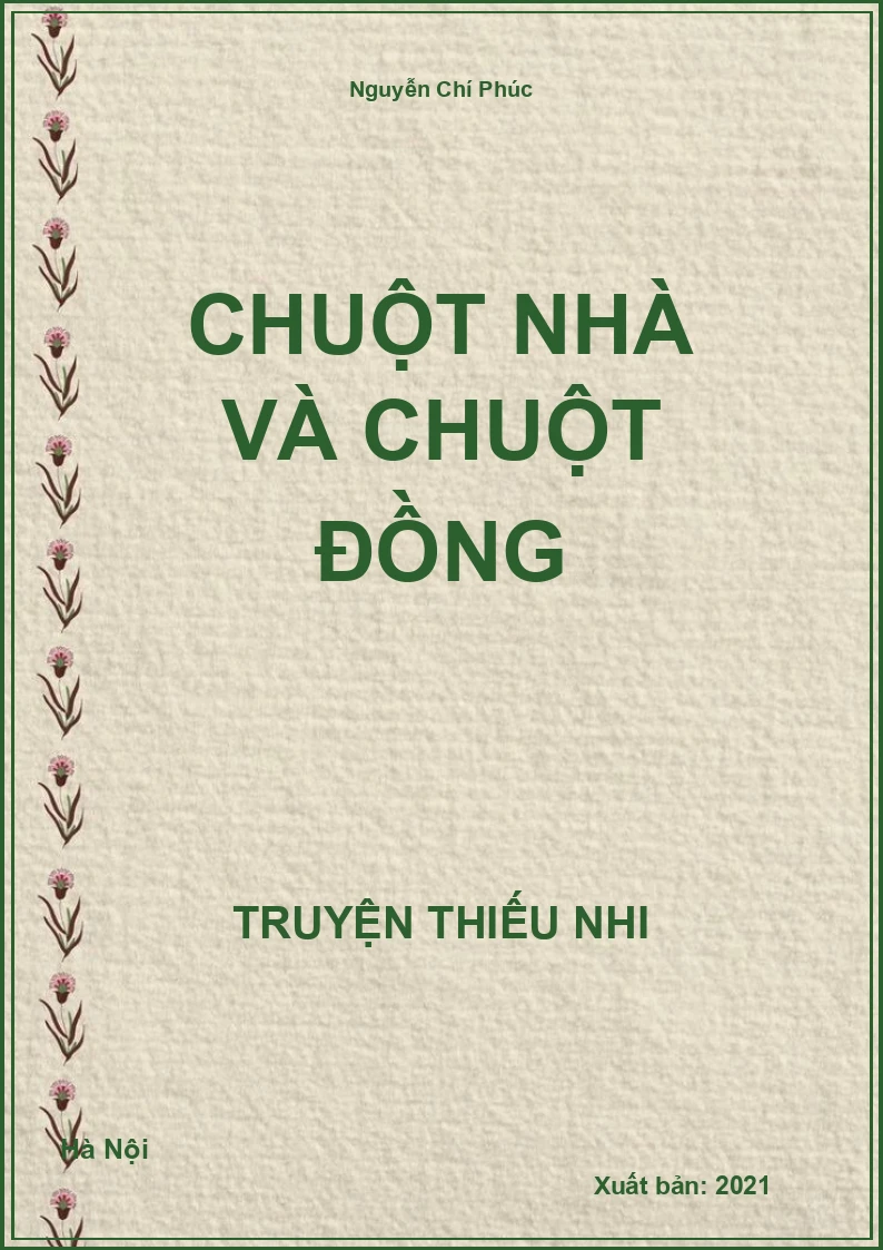 Chuột nhà và chuột đồng