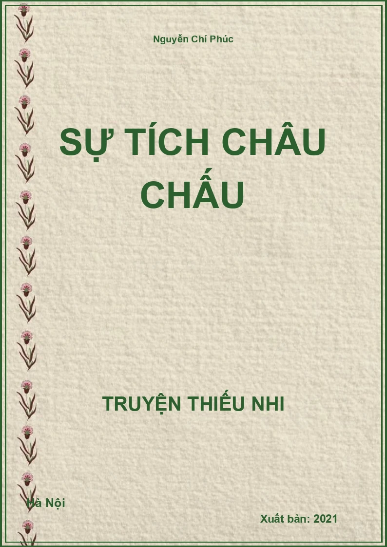 Sự tích châu chấu