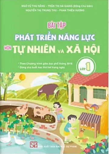 Bài tập phát triển năng lực Tự Nhiên Xã Hội lớp 1