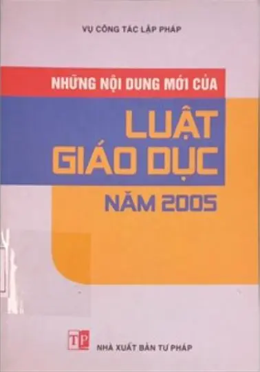 Luật giáo dục năm 2005