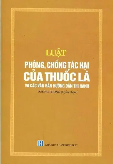 Luật phòng chống tác hại của thuốc lá