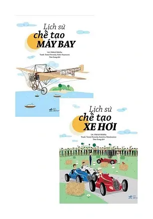 Lịch sử chế tạo xe hơi, máy bay (2 cuốn)
