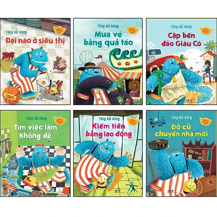 Bộ sách quản trị tiền bạc từ nhỏ