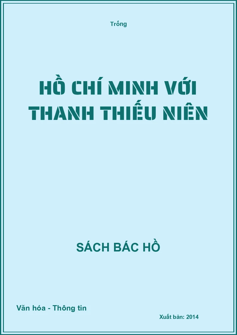 Hồ Chí Minh với thanh thiếu niên
