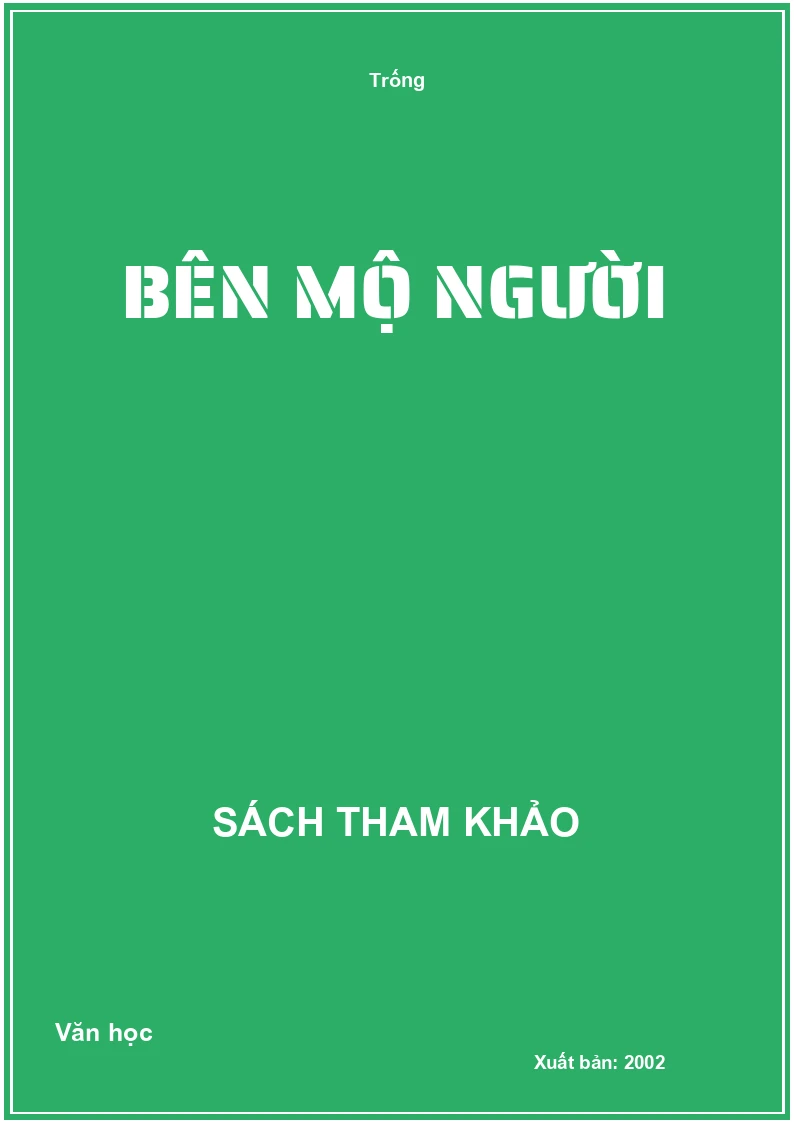 Bên mộ người