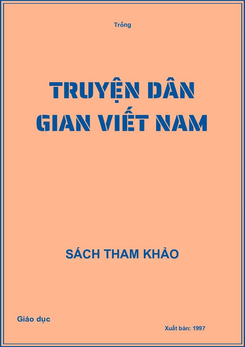Truyện dân gian Việt Nam