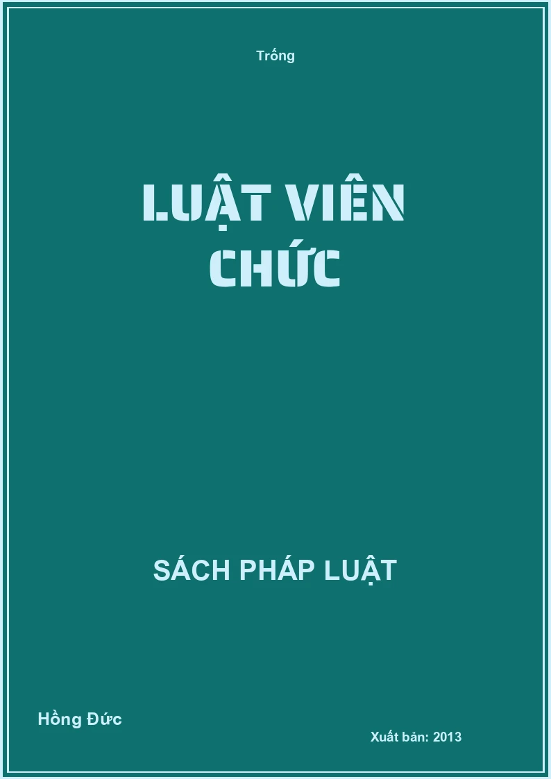 Luật viên chức