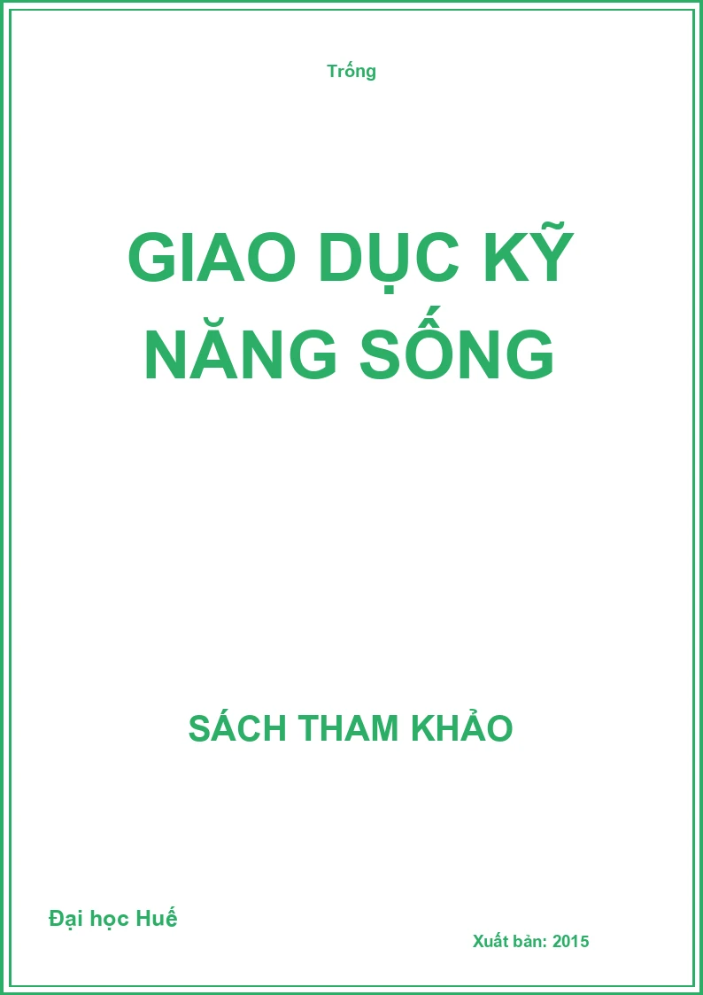 Giáo dục kỹ năng sống
