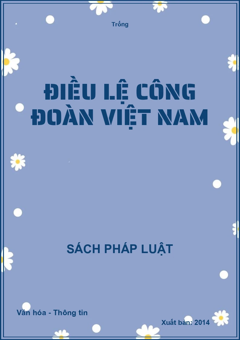 Điều lệ Công đoàn Việt Nam