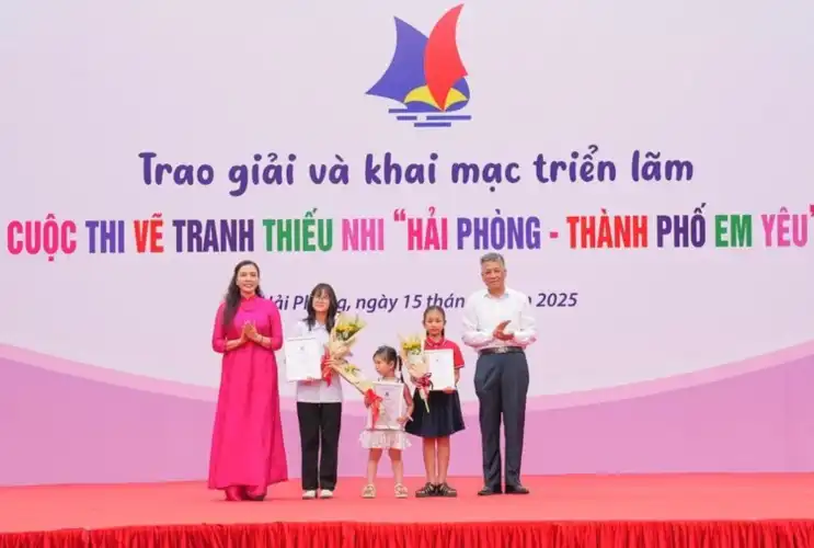 Hải Phòng tổ chức triển lãm vẽ tranh thiếu nhi hè 2025