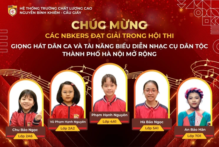 Các NBKERS nhí dành giải trong hội thi