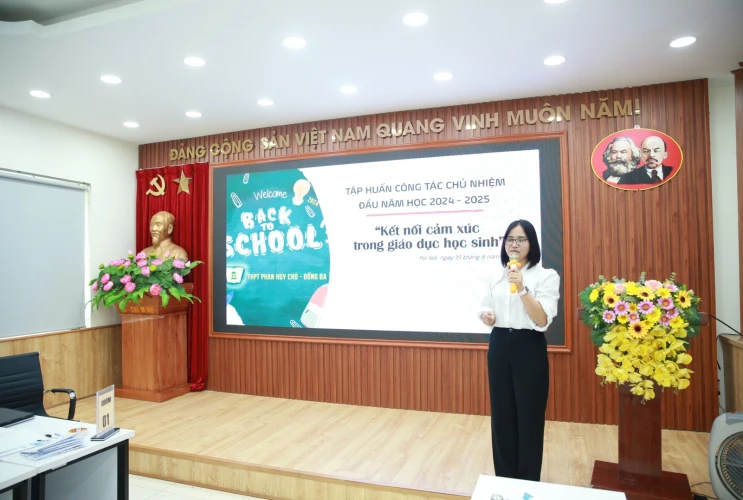 Tập huấn GVCN đầu năm học: Kết nối cảm xúc trong Giáo dục học sinh