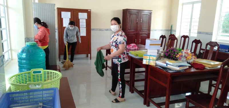Trường THCS Lương Tâm tiếp quản cơ sở vật chất mới