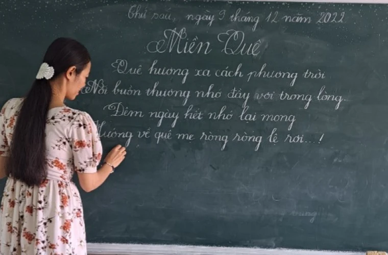 Phát động phong trào "Viết chữ đẹp"