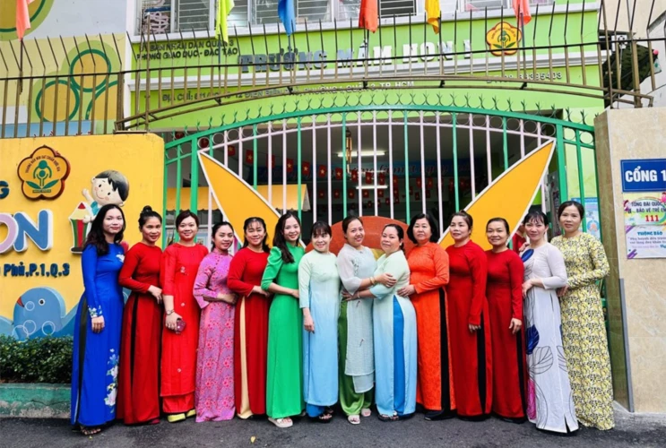 Công Đoàn Trường Mầm Non 1 Quận 3 Hưởng Ứng Tháng Phụ Nữ