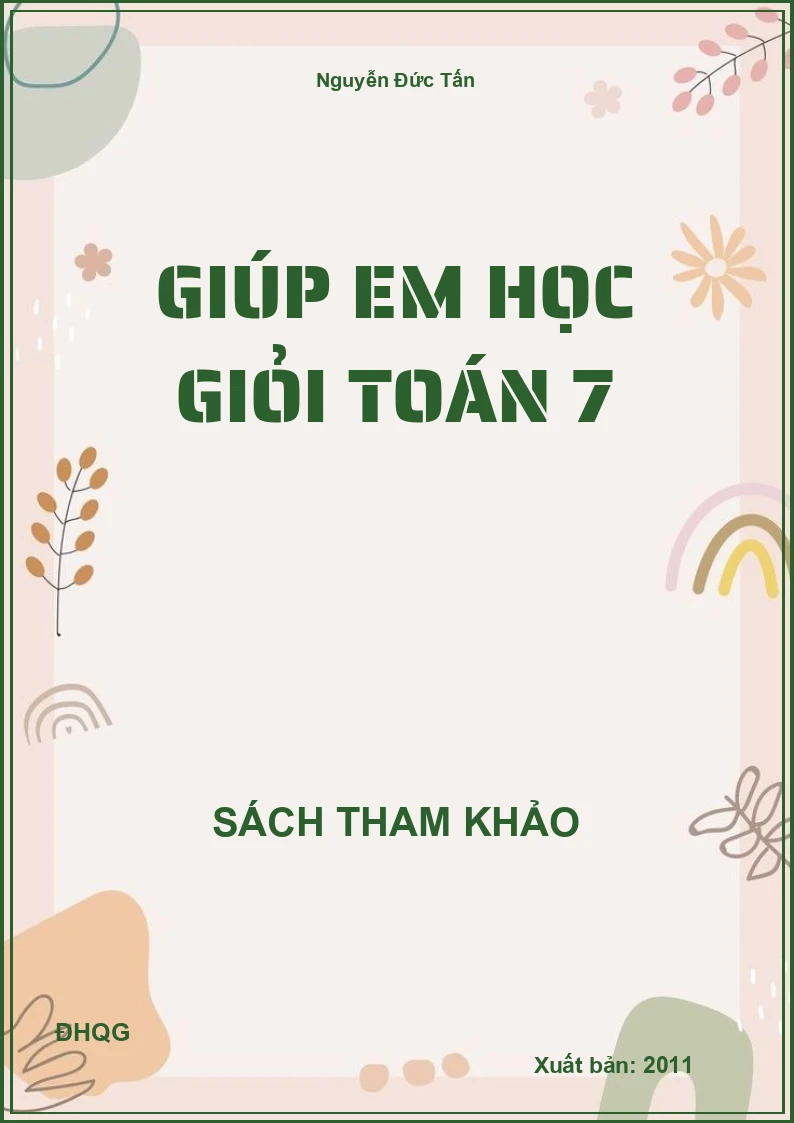 Giúp em học giỏi Toán 7