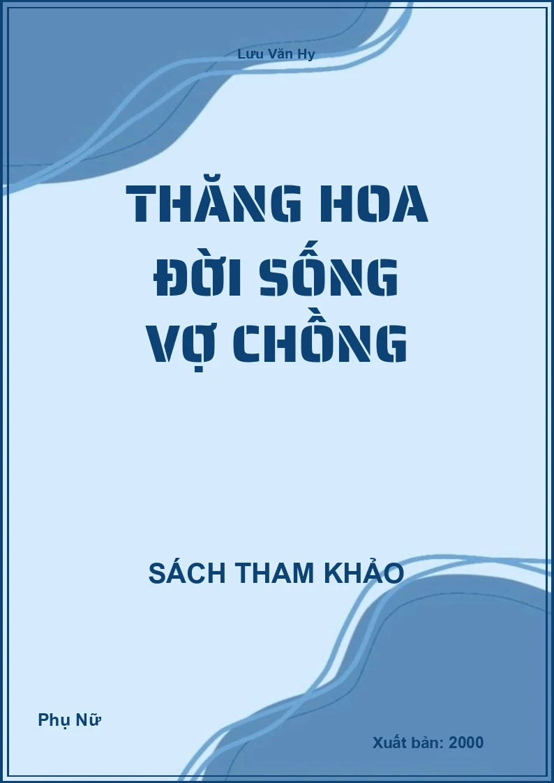 Thăng hoa đời sống vợ chồng