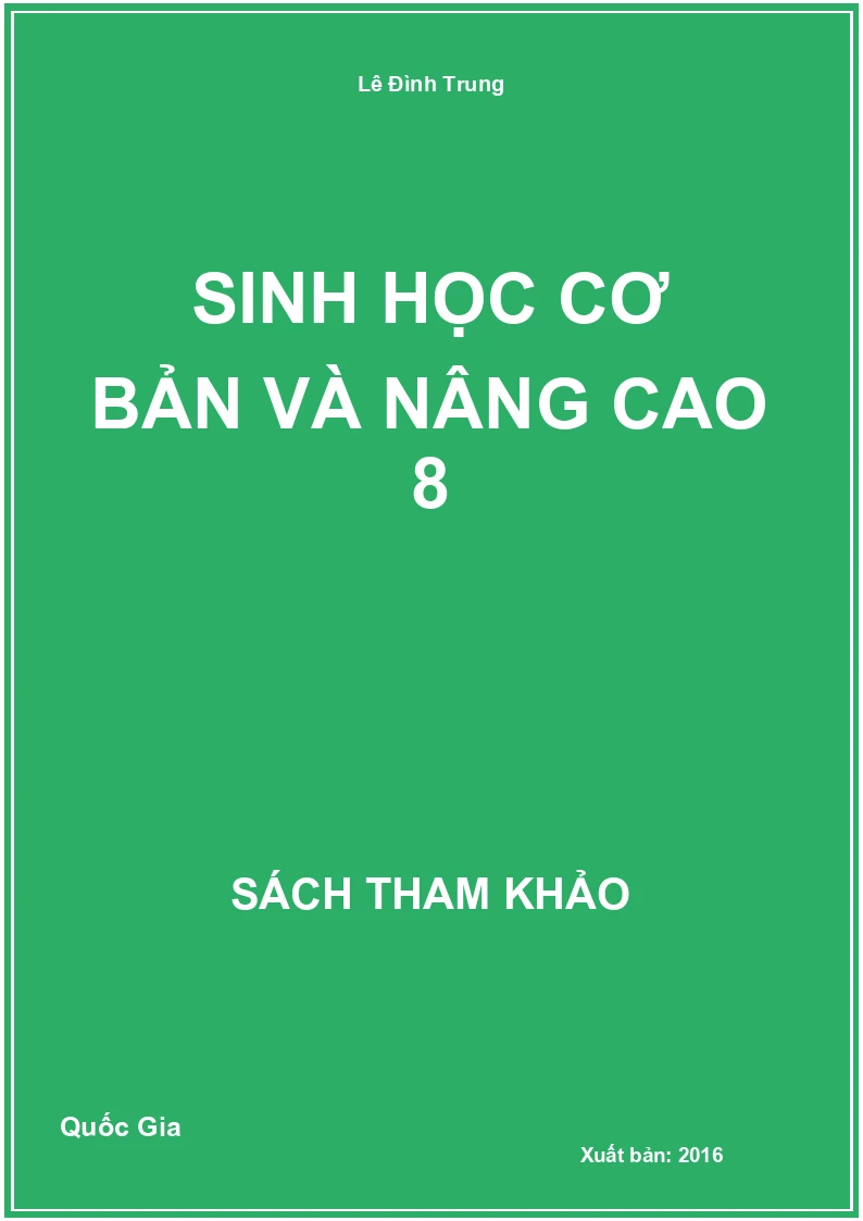 Sinh học cơ bản và nâng cao 8