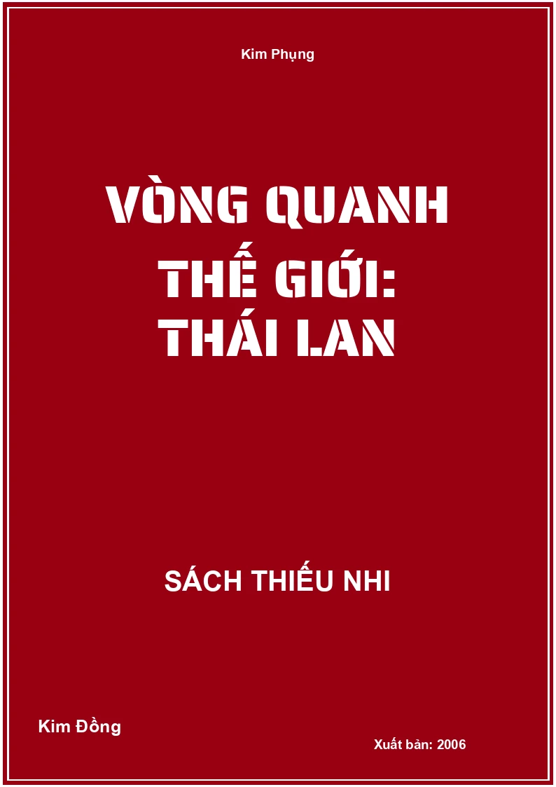 Vòng quanh thế giới: Thái Lan
