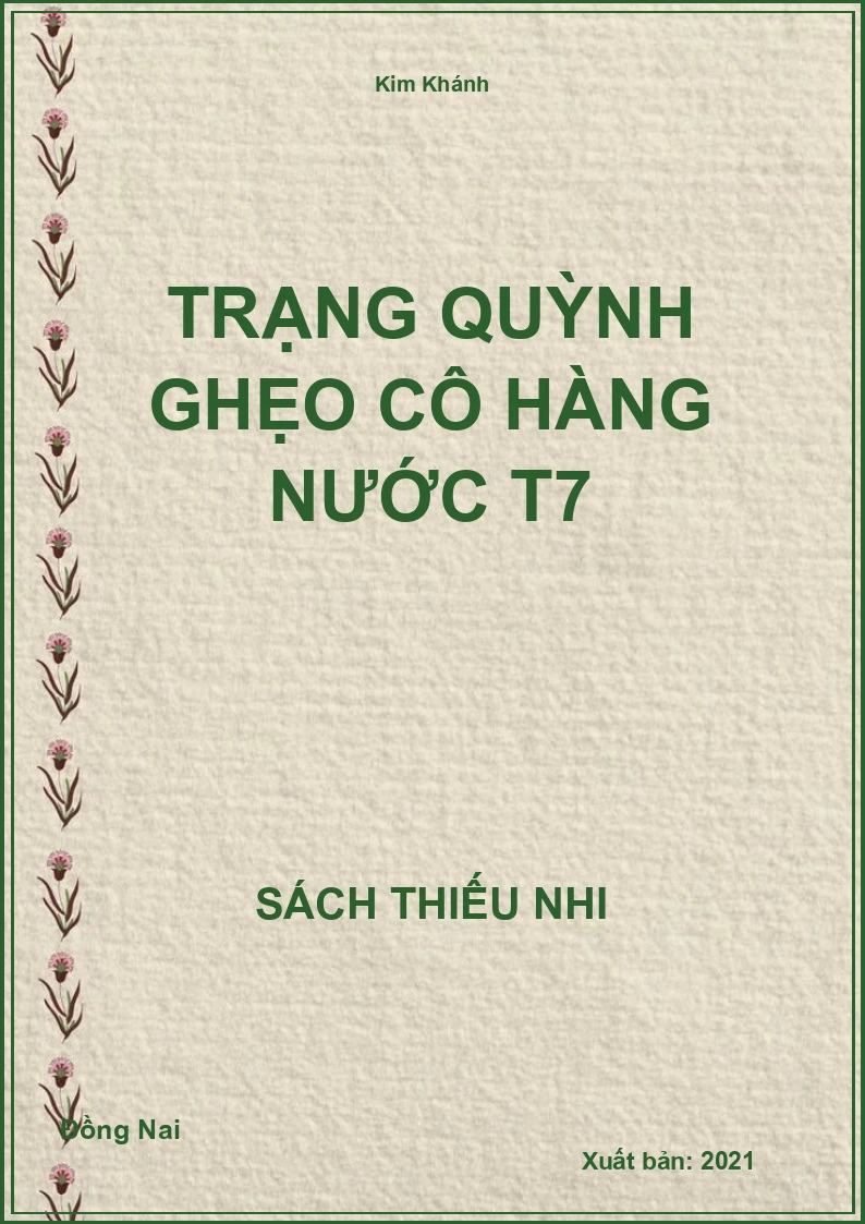 Trạng Quỳnh ghẹo cô hàng nước T7